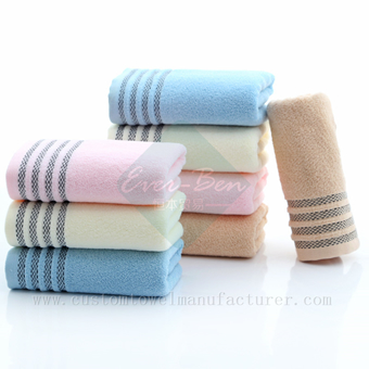 China fall kitchen towels Company Personalized Cotton Promotional Hand Towel Factory